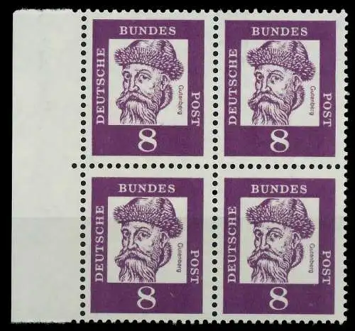 BRD DS BED. DEUT. Nr 349x postfrisch VIERERBLOCK 774146