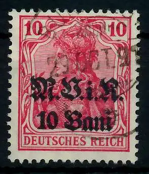 BES 1WK D-MV RUMÄNIEN Nr 4a gestempelt 774286