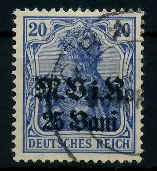 BES 1WK D-MV RUMÄNIEN Nr 6b gestempelt 7742BA