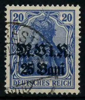 BES 1WK D-MV RUMÄNIEN Nr 6b gestempelt 7742DE