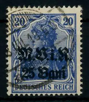 BES 1WK D-MV RUMÄNIEN Nr 6b gestempelt 7742E6