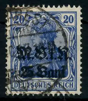 BES 1WK D-MV RUMÄNIEN Nr 6b gestempelt 7742F6