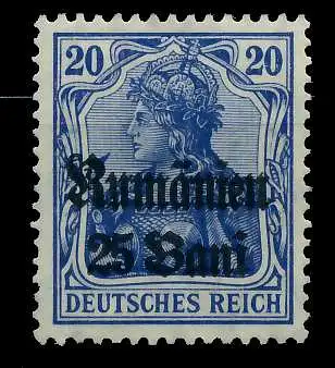 BES 1WK D-MV RUMÄNIEN Nr 11a ungebraucht 774476