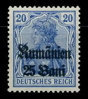 BES 1WK D-MV RUMÄNIEN Nr 11a ungebraucht 77447A