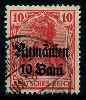 BES 1WK D-MV RUMÄNIEN Nr 9b gestempelt 7744D6