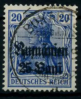 BES 1WK D-MV RUMÄNIEN Nr 11a gestempelt 774512