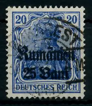 BES 1WK D-MV RUMÄNIEN Nr 11a gestempelt 77454E