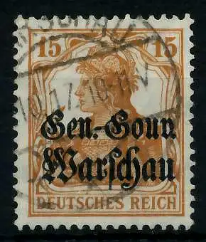 BES 1WK D-POST IN POLEN Nr 11 gestempelt 776966