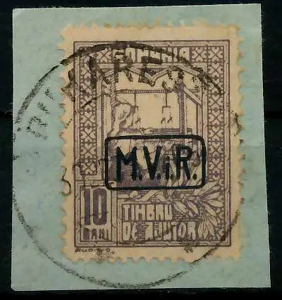 BES 1WK D-MV RUMÄNIEN Nr K4 zentrisch gestempelt Briefst³ck 7791FA