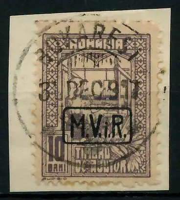 BES 1WK D-MV RUMÄNIEN Nr K4 zentrisch gestempelt Briefst³ck 779212