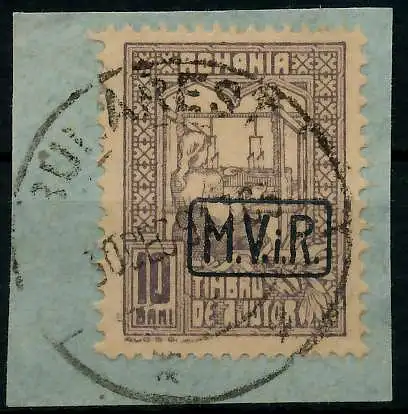 BES 1WK D-MV RUMÄNIEN Nr K4 zentrisch gestempelt Briefst³ck 779276