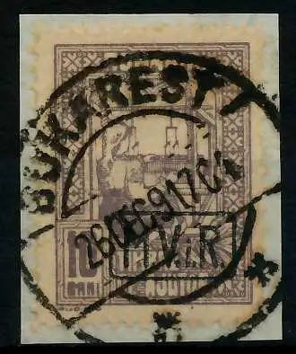 BES 1WK D-MV RUMÄNIEN Nr K4 zentrisch gestempelt Briefst³ck 77929E