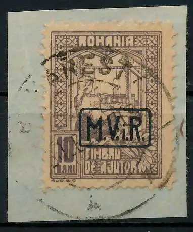 BES 1WK D-MV RUMÄNIEN Nr K4 zentrisch gestempelt Briefst³ck 7792CE