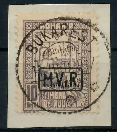 BES 1WK D-MV RUMÄNIEN Nr K4 zentrisch gestempelt Briefst³ck 7792D2