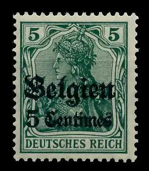 BES 1WK LP BELGIEN Nr 2 postfrisch 77970E