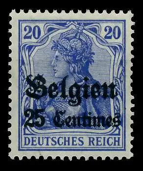 BES. 1WK LANDESPOST BELGIEN Nr 4II postfrisch 779766