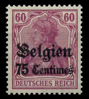 BES 1WK LP BELGIEN Nr 6b ungebraucht 77AFEE