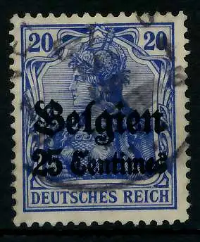 BES 1WK LP BELGIEN Nr 4I gestempelt 77B042