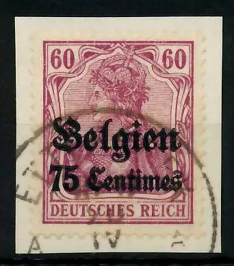 BES 1WK LP BELGIEN Nr 6 gestempelt Briefst³ck 77B0A6