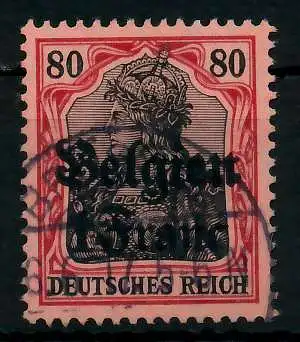 BES 1WK LP BELGIEN Nr 7 gestempelt 77B15A