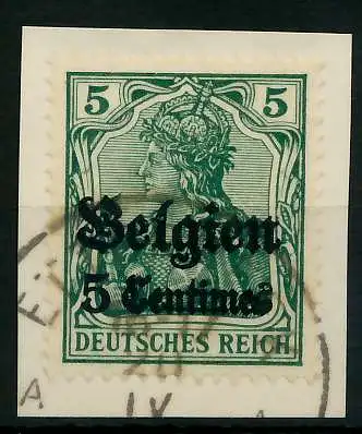 BES 1WK LP BELGIEN Nr 2 gestempelt Briefst³ck 77B19E