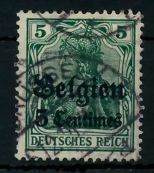 BES 1WK LP BELGIEN Nr 2 gestempelt 77B226