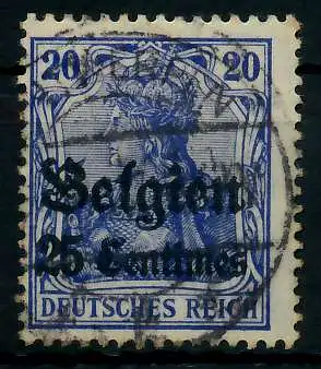 BES 1WK LP BELGIEN Nr 4I gestempelt 77B272