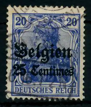 BES 1WK LP BELGIEN Nr 4I gestempelt 77B286