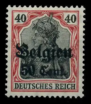 BES 1WK LP BELGIEN Nr 20a ungebraucht 77B36A