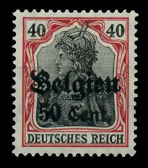 BES 1WK LP BELGIEN Nr 20a ungebraucht 77B386
