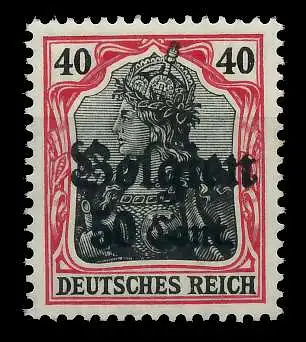 BES 1WK LP BELGIEN Nr 20bI postfrisch 77B3CA