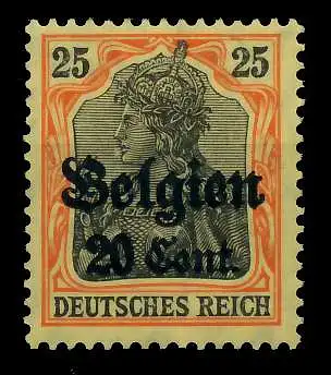 BES 1WK LP BELGIEN Nr 17 postfrisch 77B43E