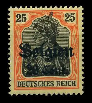 BES 1WK LP BELGIEN Nr 17 postfrisch 77B446