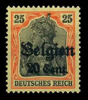 BES 1WK LP BELGIEN Nr 17 postfrisch 77B45E