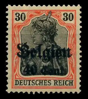 BES 1WK LP BELGIEN Nr 19 ungebraucht 77B47E