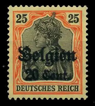 BES 1WK LP BELGIEN Nr 17 ungebraucht 77B49A