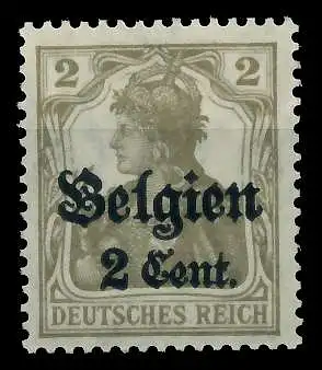 BES 1WK LP BELGIEN Nr 10 postfrisch 77B516