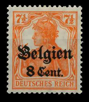 BES 1WK LP BELGIEN Nr 13bI postfrisch 77B61E