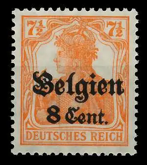 BES 1WK LP BELGIEN Nr 13bI postfrisch 77B626