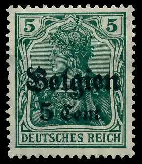 BES 1WK LP BELGIEN Nr 12II ungebraucht 77B66E