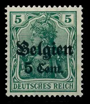 BES 1WK LP BELGIEN Nr 12II ungebraucht 77B686