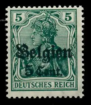 BES 1WK LP BELGIEN Nr 12Ib ungebraucht 77B6B6
