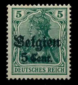 BES 1WK LP BELGIEN Nr 12Ib ungebraucht 77B6C6