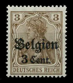 BES 1WK LP BELGIEN Nr 11aI postfrisch 77B6DA