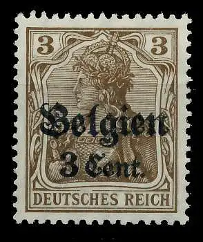 BES 1WK LP BELGIEN Nr 11aI postfrisch 77B70A