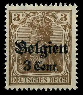 BES 1WK LP BELGIEN Nr 11b postfrisch 77B766