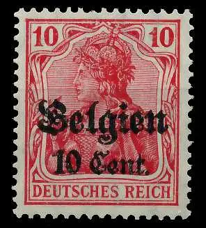 BES 1WK LP BELGIEN Nr 14a postfrisch 77B76E