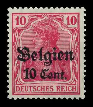 BES 1WK LP BELGIEN Nr 14b ungebraucht 77B7B2