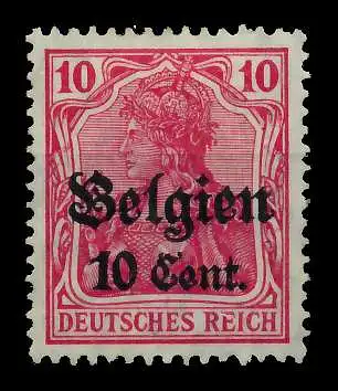 BES 1WK LP BELGIEN Nr 14b ungebraucht 77CF86