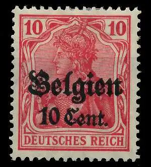 BES 1WK LP BELGIEN Nr 14cI ungebraucht 77CF96